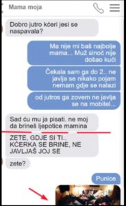 KĆERKA MI JE U SUZAMA JAVILA DA JOJ SE MUŽ NE JAVLJA, ODMAH SAM MU ...